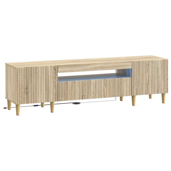 LED-TV-Schrank ARNHEM 153 x 35 x 43 cm Sonoma-Eiche