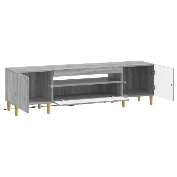 LED-TV-Schrank ARNHEM 153 x 35 x 43 cm Sonoma-Grau