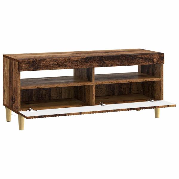 LED-TV-Schrank ARNHEM 100 x 35 x 43 cm Altholz Holzwerkstoff