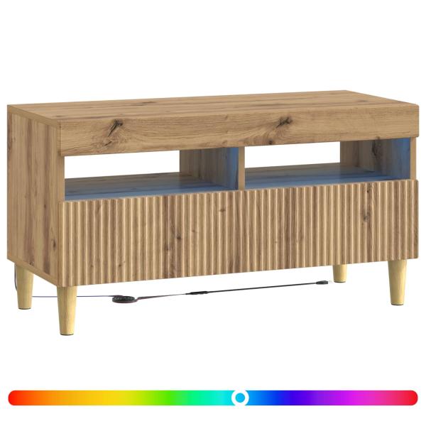 LED-TV-Schrank ARNHEM 81 x 35 x 43 cm Artisan-Eiche