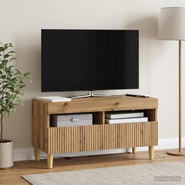 LED-TV-Schrank ARNHEM 81 x 35 x 43 cm Artisan-Eiche