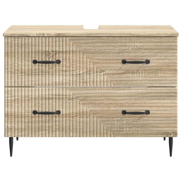 Waschbeckenschrank HAARLEM Sonoma-Eiche 82 x 41 x 58,5 cm