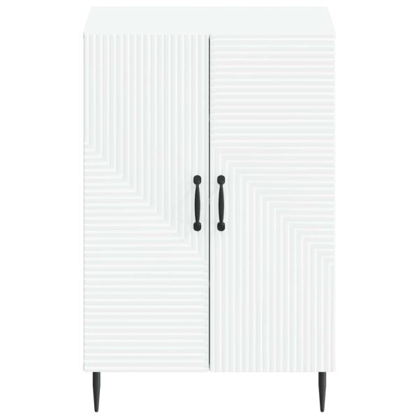 Schuhschrank HAARLEM 59,5 x 39,5 x 89,5 cm Holzwerkstoff Weiß