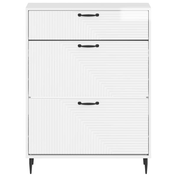 Schuhschrank HAARLEM 78 x 24 x 103 cm Holzwerkstoff
