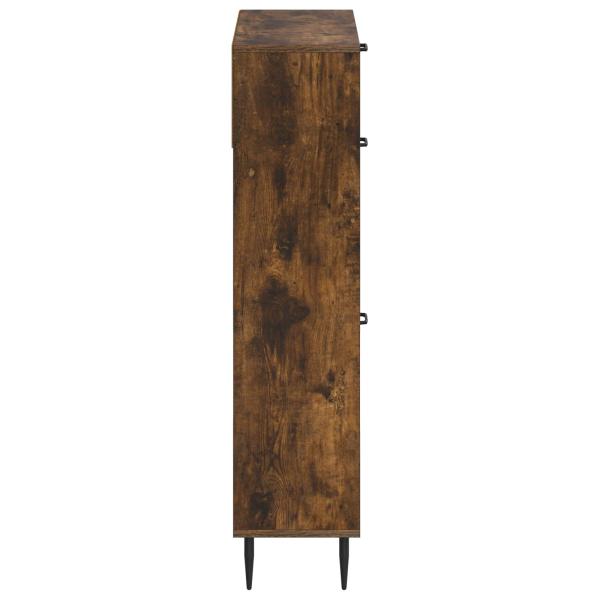Schuhschrank HAARLEM 78 x 24 x 103 cm Holzwerkstoff