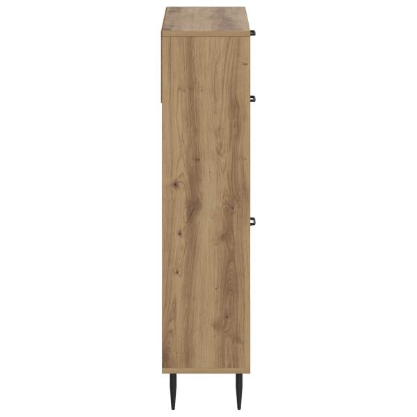 Schuhschrank HAARLEM 78 x 24 x 103 cm Holzwerkstoff