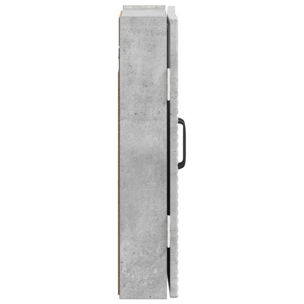 Dartboard Schrank HAARLEM Betongrau 52,5 x 10,5 x 53,5 cm
