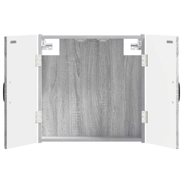 Dartboard Schrank HAARLEM Sonoma-Grau 52,5 x 10,5 x 53,5 cm