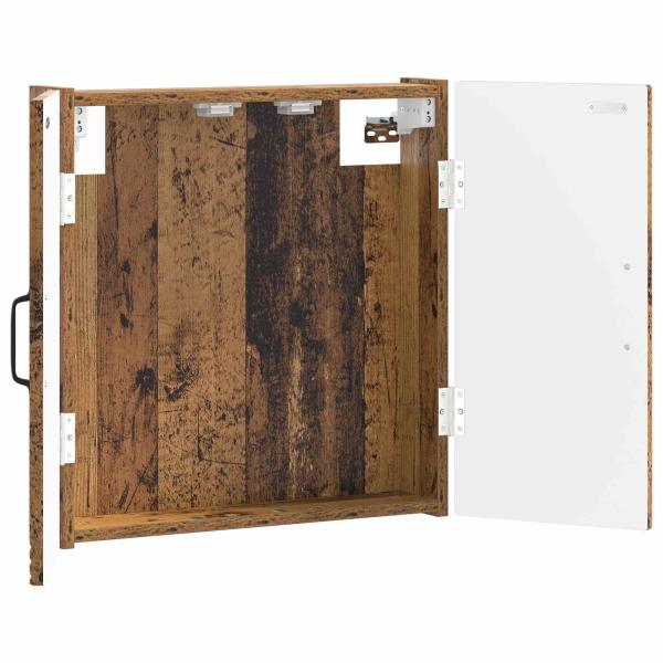 Dartboard Schrank HAARLEM Altholz 52,5 x 10,5 x 53,5 cm