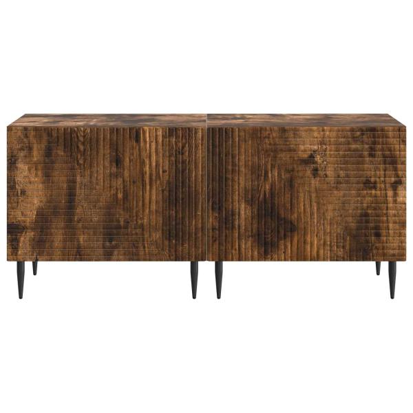 TV-Schrank Raucheiche Holzwerkstoff