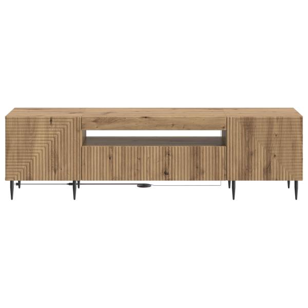 LED-TV-Schrank Artisan-Eiche Holzwerkstoff