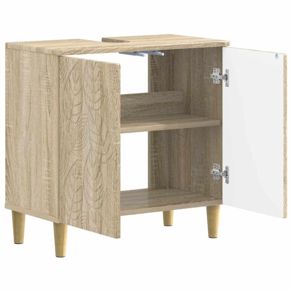 Waschbeckenschrank DELFT Sonoma-Eiche 59,5 x 31,5 x 59 cm