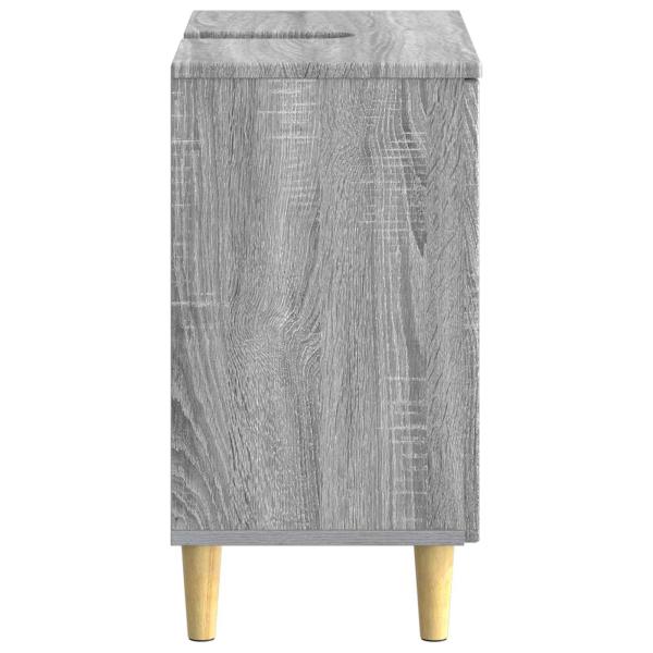 Waschbeckenschrank DELFT Sonoma-Grau 59,5 x 31,5 x 59 cm
