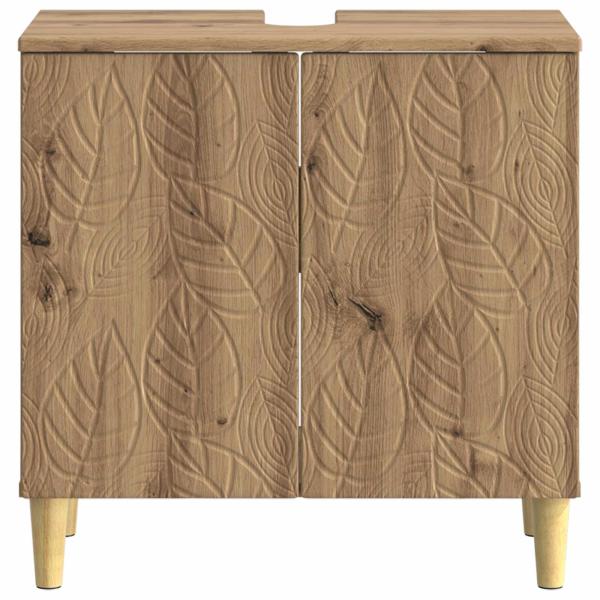 Waschbeckenschrank DELFT Artisan-Eiche 59,5 x 31,5 x 59 cm