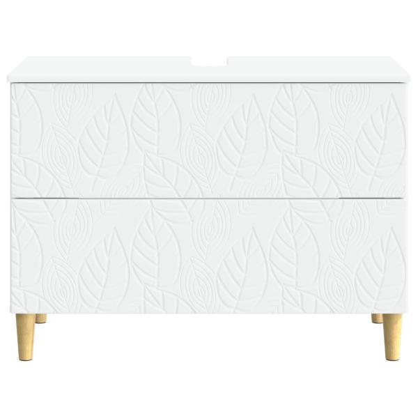 Waschbeckenschrank DELFT Weiß 82 x 41 x 59 cm Holzwerkstoff