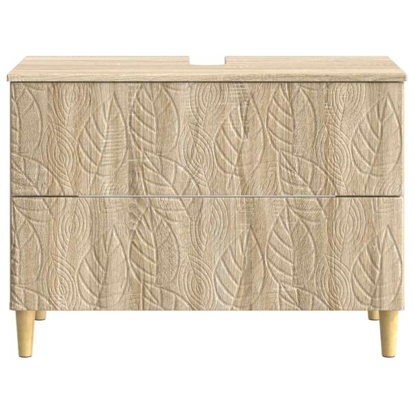 Waschbeckenschrank DELFT Sonoma-Eiche 82 x 41 x 59 cm