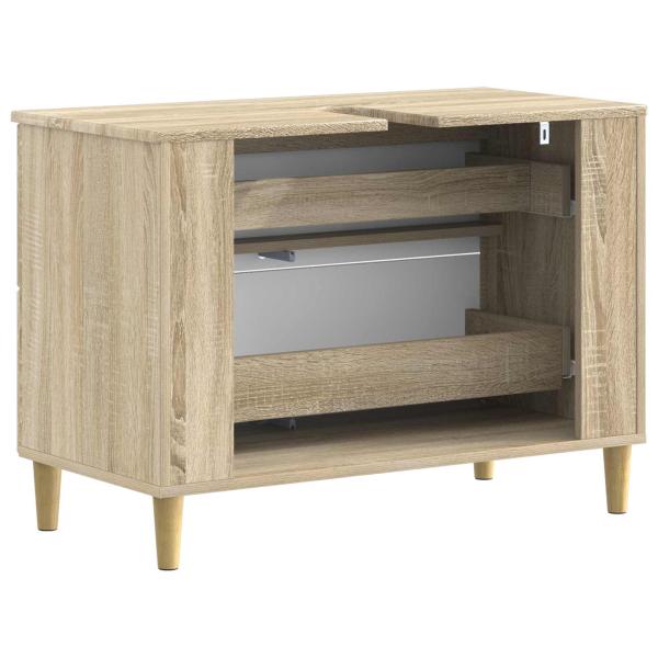 Waschbeckenschrank DELFT Sonoma-Eiche 82 x 41 x 59 cm