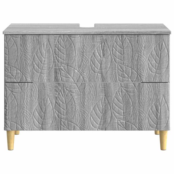 Waschbeckenschrank DELFT Sonoma-Grau 82 x 41 x 59 cm
