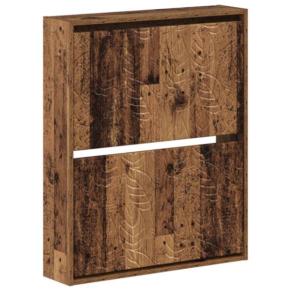 Wandmontierter Schuhschrank DELFT 71 x 17 x 86 cm Holzwerkstoff