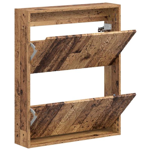 Wandmontierter Schuhschrank DELFT 71 x 17 x 86 cm Holzwerkstoff