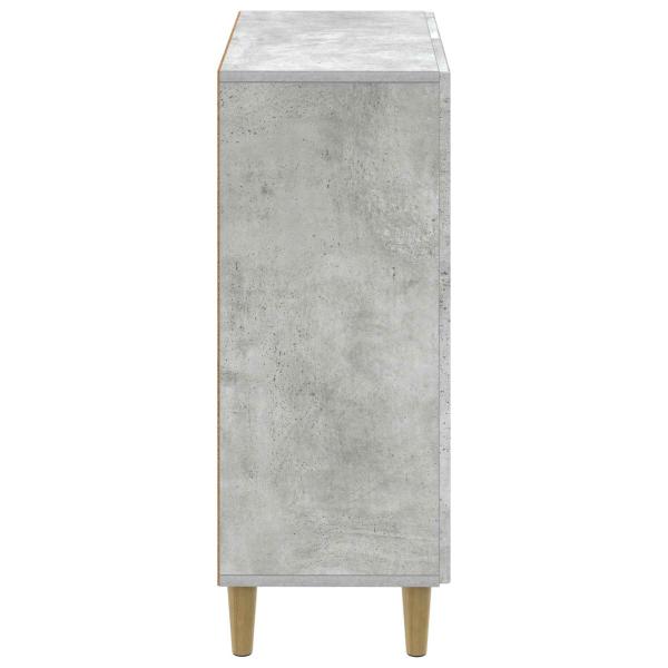 Schuhschrank DELFT 59,5 x 39,5 x 90 cm Holzwerkstoff Betongrau
