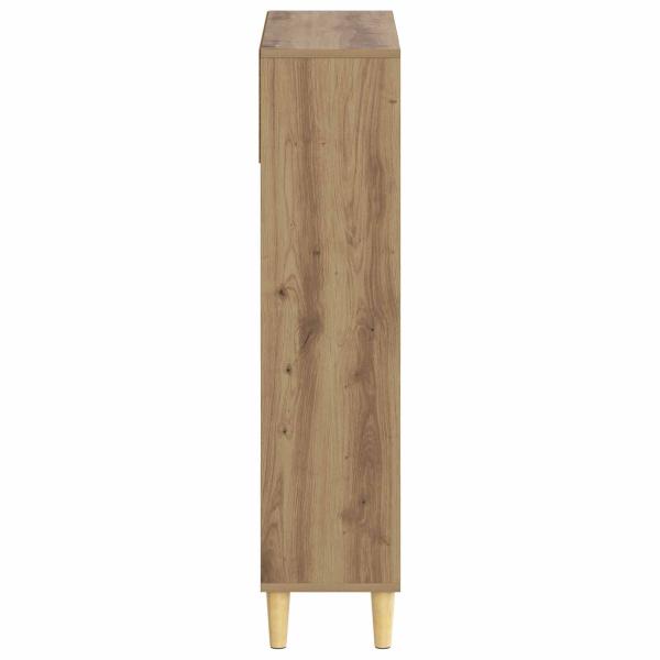 Schuhschrank DELFT 78 x 24 x 103 cm Holzwerkstoff Artisan-Eiche