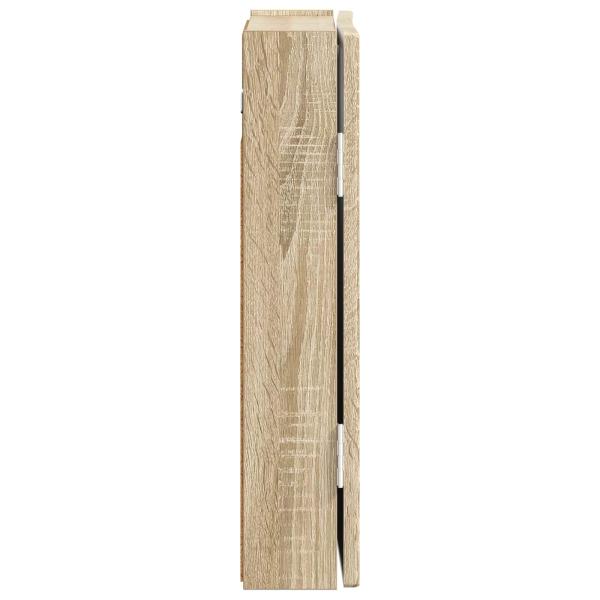 Dartboard Schrank DELFT Sonoma-Eiche 52,5 x 10,5 x 53,5 cm