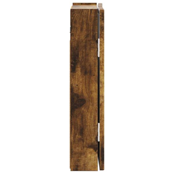 Dartboard Schrank DELFT Raucheiche 52,5 x 10,5 x 53,5 cm