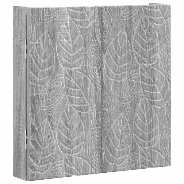 Dartboard Schrank DELFT Sonoma-Grau 52,5 x 10,5 x 53,5 cm