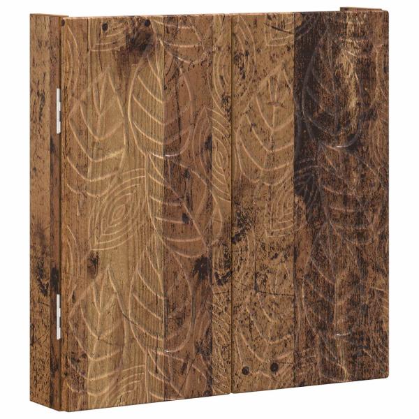 Dartboard Schrank DELFT Altholz 52,5 x 10,5 x 53,5 cm
