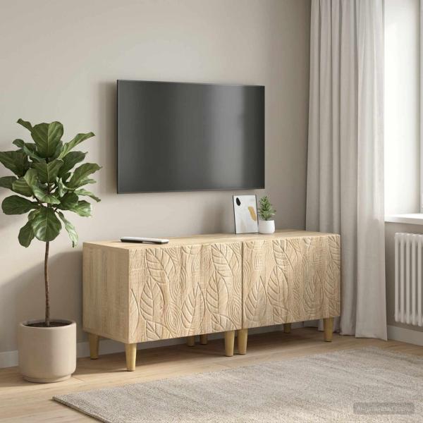 ARDEBO.de - TV-Schrank Sonoma-Eiche Holzwerkstoff