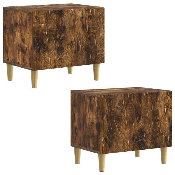 TV-Schrank Raucheiche Holzwerkstoff