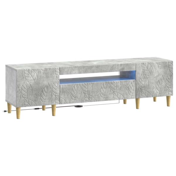LED-TV-Schrank DELFT 153 x 35 x 43 cm Betongrau Holzwerkstoff