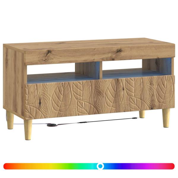 LED-TV-Schrank Artisan-Eiche Holzwerkstoff