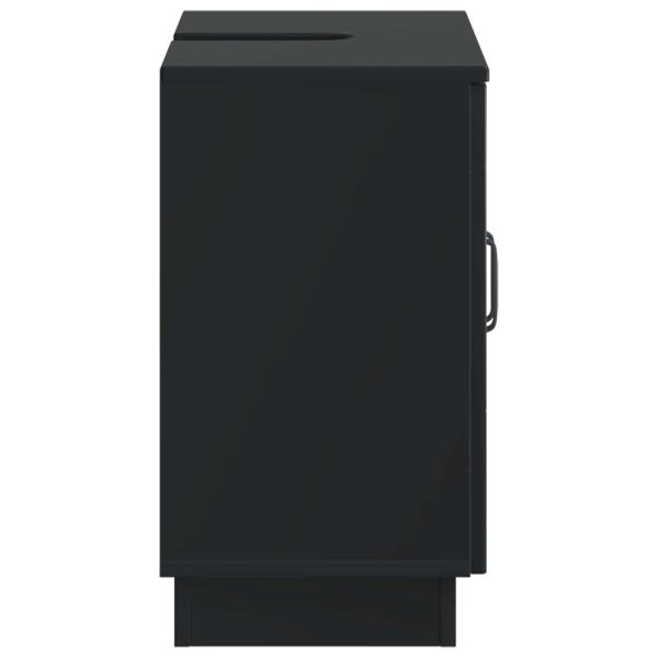 Waschbeckenschrank HOORN Schwarz 59,5 x 31,5 x 56 cm
