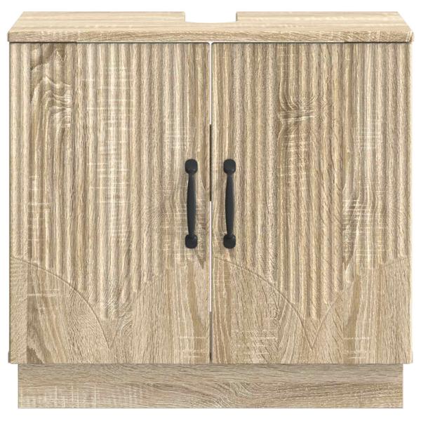 Waschbeckenschrank HOORN Sonoma-Eiche 59,5 x 31,5 x 56 cm