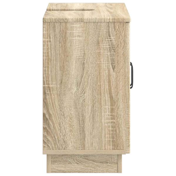 Waschbeckenschrank HOORN Sonoma-Eiche 59,5 x 31,5 x 56 cm