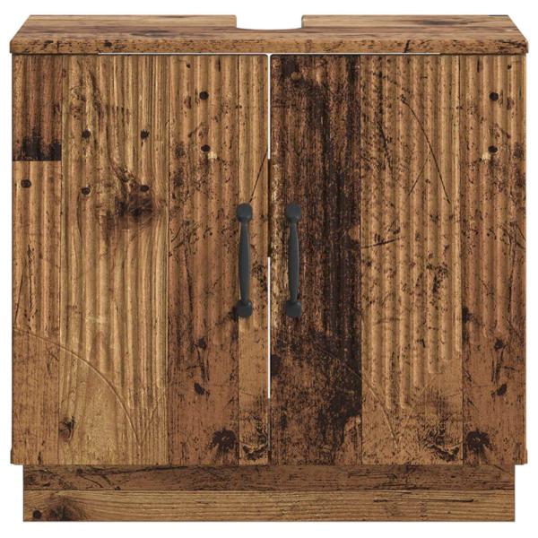 Waschbeckenschrank HOORN Altholz 59,5 x 31,5 x 56 cm