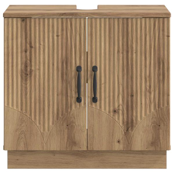 Waschbeckenschrank HOORN Artisan-Eiche 59,5 x 31,5 x 56 cm