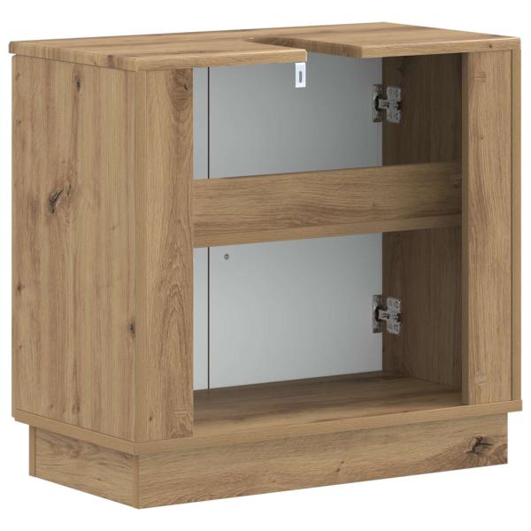 Waschbeckenschrank HOORN Artisan-Eiche 59,5 x 31,5 x 56 cm
