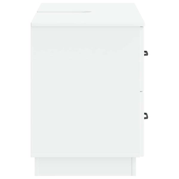 Waschbeckenschrank HOORN Weiß 82 x 41 x 56 cm Holzwerkstoff