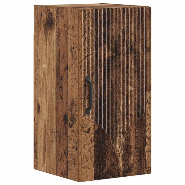 ARDEBO.de - Badezimmer-Wandschrank HOORN Altholz 30 x 31 x 59 cm