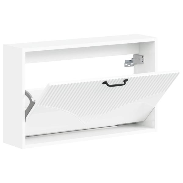 Wandmontierter Schuhschrank HOORN 71 x 17 x 43 cm Holzwerkstoff