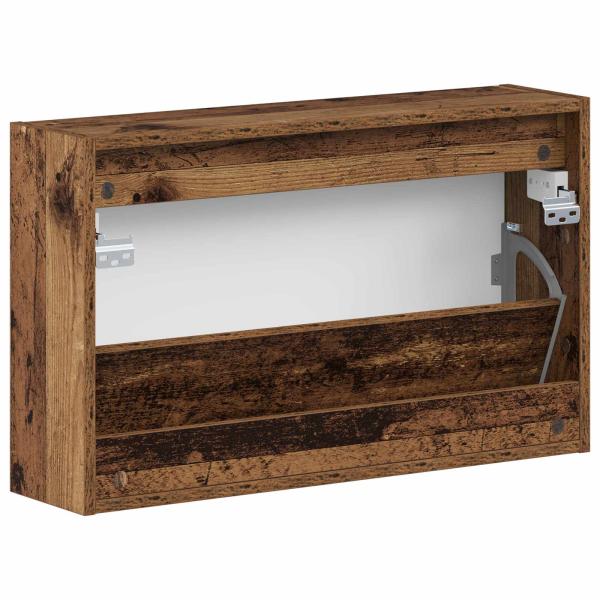 Wandmontierter Schuhschrank HOORN 71 x 17 x 43 cm Holzwerkstoff
