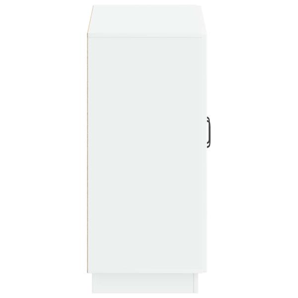 Schuhschrank HOORN 59,5 x 39,5 x 87 cm Holzwerkstoff Weiß