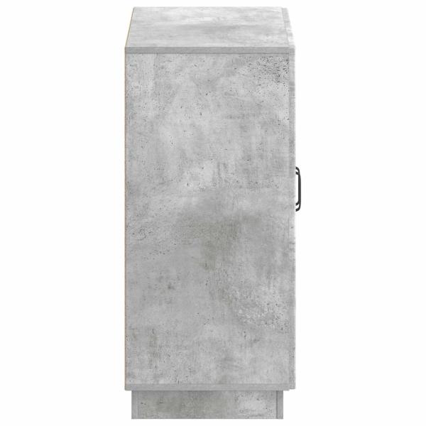 Schuhschrank HOORN 59,5 x 39,5 x 87 cm Holzwerkstoff Betongrau