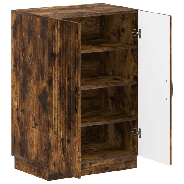 Schuhschrank HOORN 59,5 x 39,5 x 87 cm Holzwerkstoff Raucheiche
