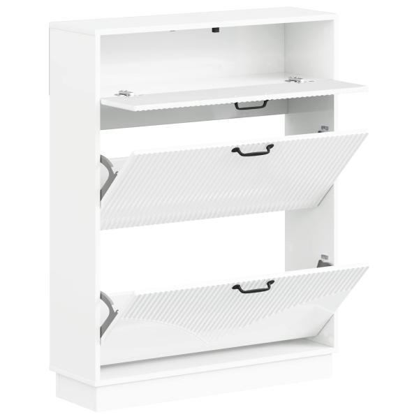 Schuhschrank HOORN 78 x 24 x 100 cm Holzwerkstoff