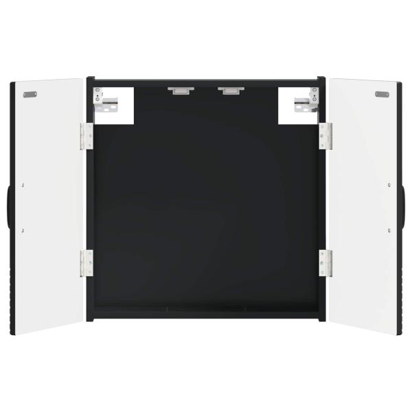 Dartboard Schrank HOORN Schwarz 52,5 x 10,5 x 53,5 cm