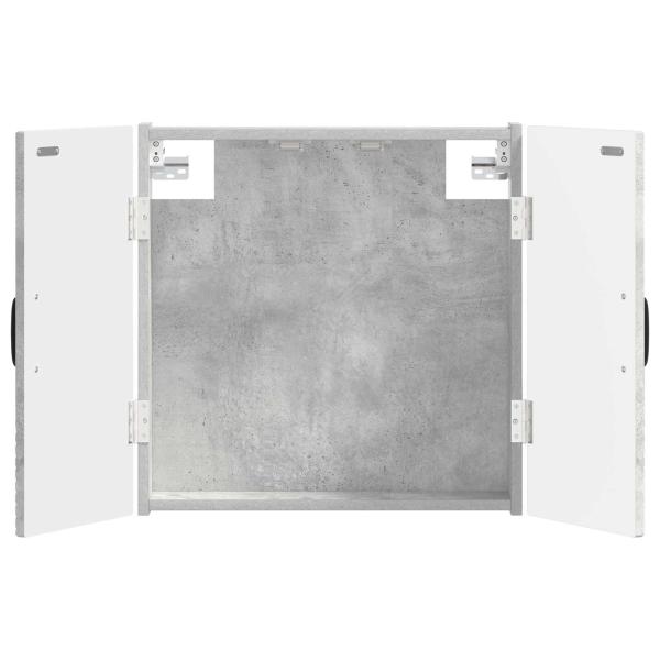 Dartboard Schrank HOORN Betongrau 52,5 x 10,5 x 53,5 cm